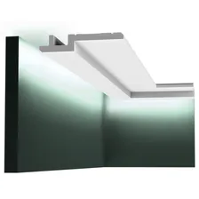 C395 Steps карниз Orac Decor/Орак Декор плинтус потолочный полиуретановый 30х155