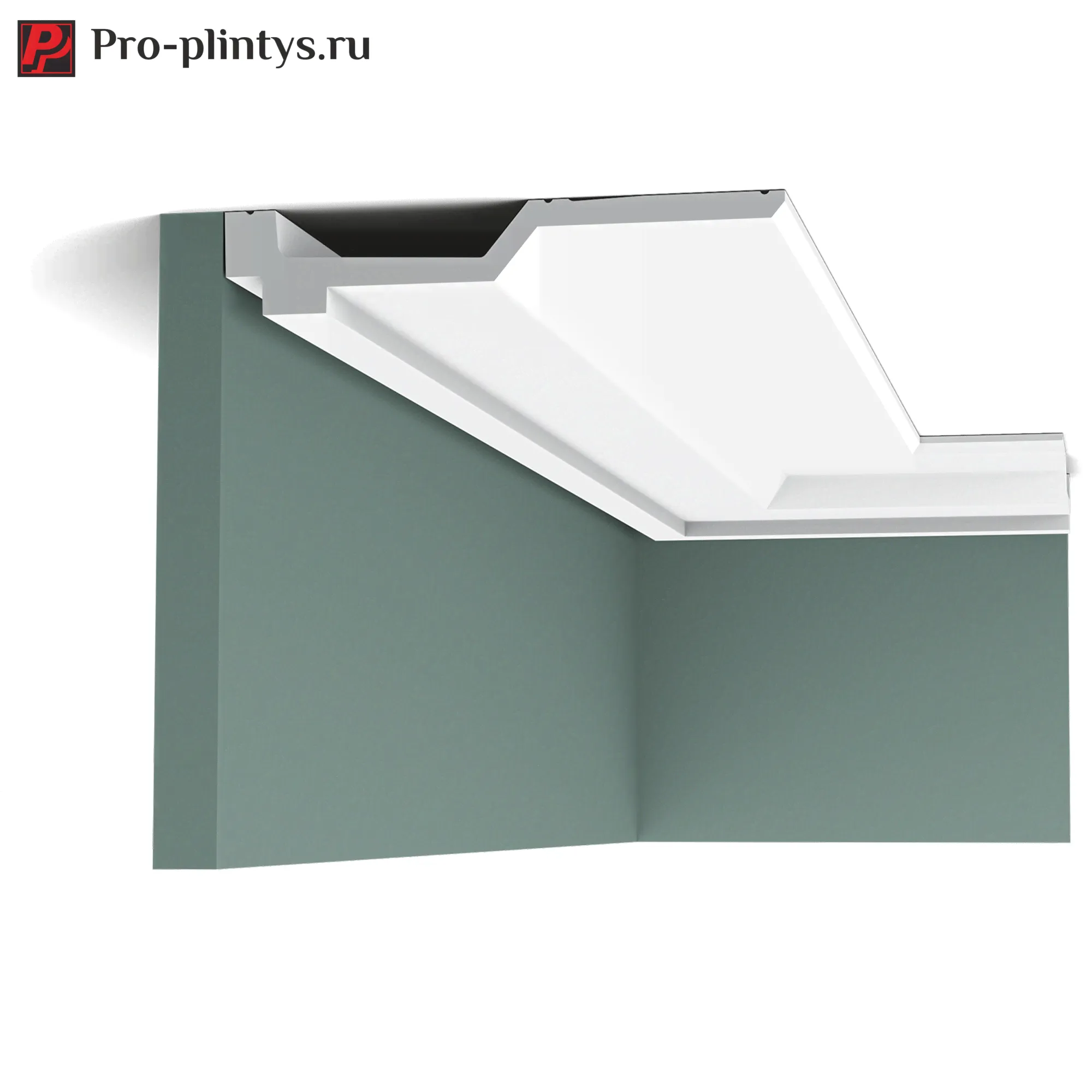 C354 карниз Orac Decor/Орак Декор плинтус потолочный полиуретановый 215х40-2
